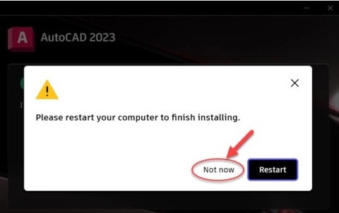 Chọn not now Chọn not now