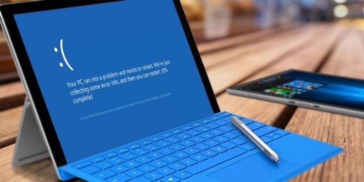 Dấu hiệu nhận biết lỗi màn hình xanh trên laptop