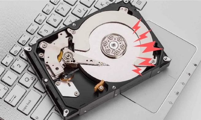 Dấu hiệu nhận biết ổ cứng laptop bị lỗi