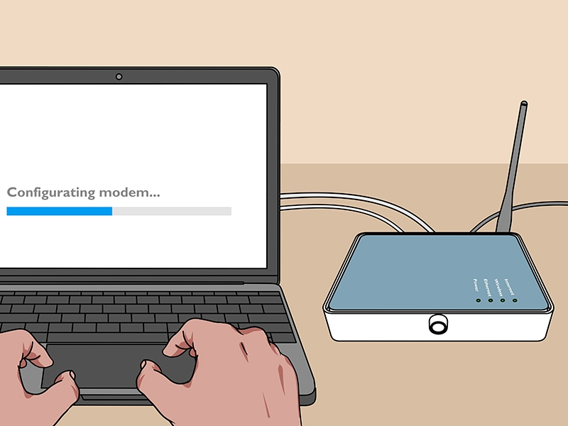 Kiểm tra router phát sóng