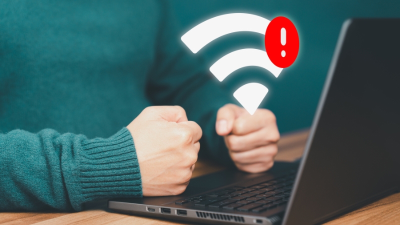 Laptop không kết nối được wifi