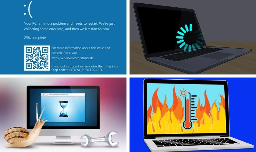 Lỗi ổ cứng Laptop