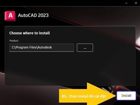 Nhấn Install Nhấn Install