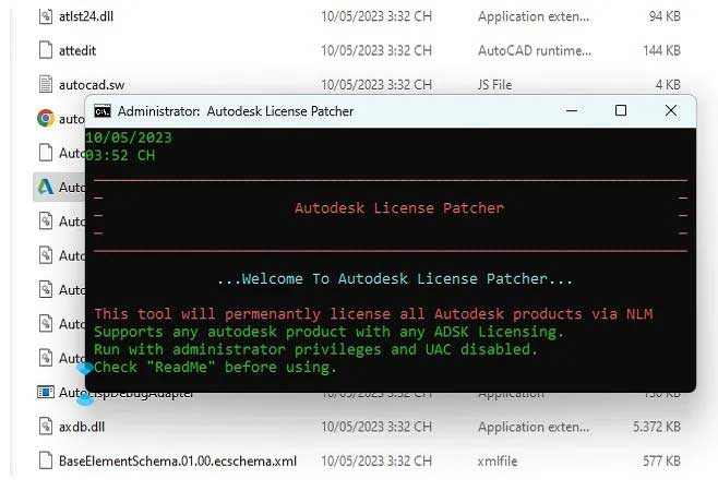 Kích hoạt thành công AutoCAD 2024
